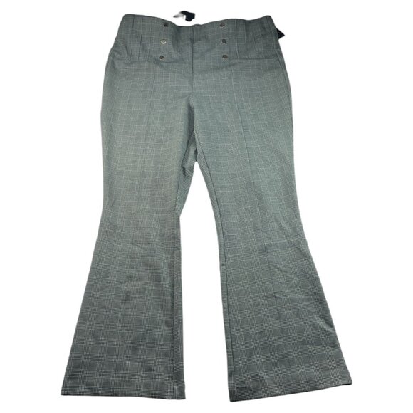 Ella Pants - Ella Rafaella Ponte Pants Womens Plus size 18W Gray Pull on Business Career New